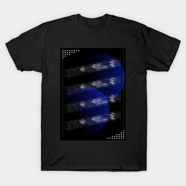 Hypercube T-Shirt by design-universe